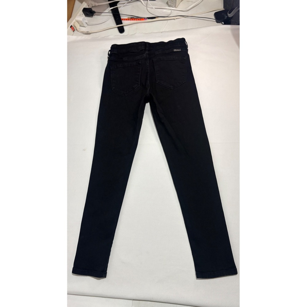 KanCan Womens Black Skinny Jeans High Rise Stretch Denim KC7312BK Size 5/26